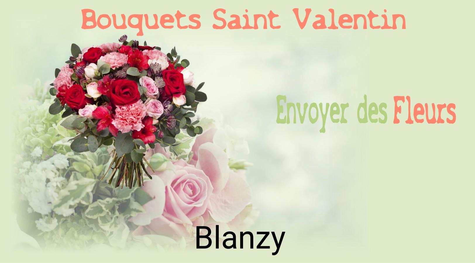 Roses de Saint-Valentin livrées à Blanzy